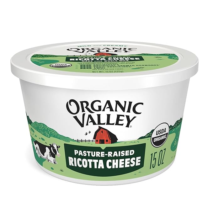 Organic Valley Ricotta Cheese — Whole Milk — Organic, Pasture