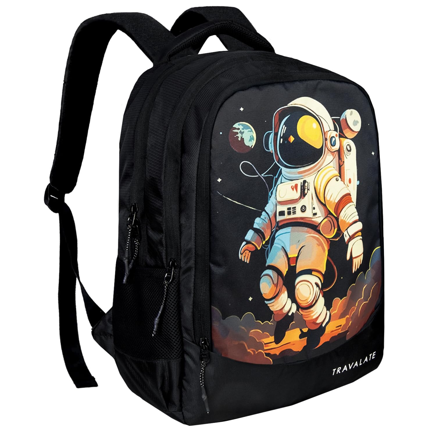 See full amazon price history chart for TRAVALATE Polyester 37L Men Women Laptop Backpack for Office - College | Multi-Pockets Printed School Bag with Laptop Compartment and Rain Cover - Astronaut Print TRAVALATE Polyester 37L Men Women Laptop Backpack for Office - College | Multi-Pockets Printed School Bag with Laptop Compartment and Rain Cover - Astronaut Print (B0CV3YJWFK) Amazon Price History, Amazon Price Tracker
