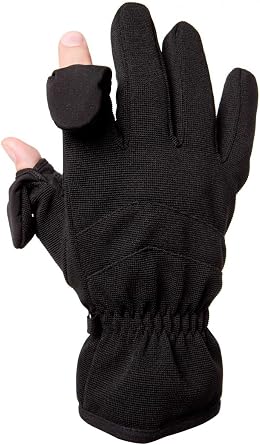Freehands Ladies Stretch Gloves, Small, Black