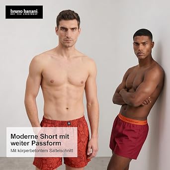 Bruno banani Men's Outlook Boxer Shorts (Pack of 2)