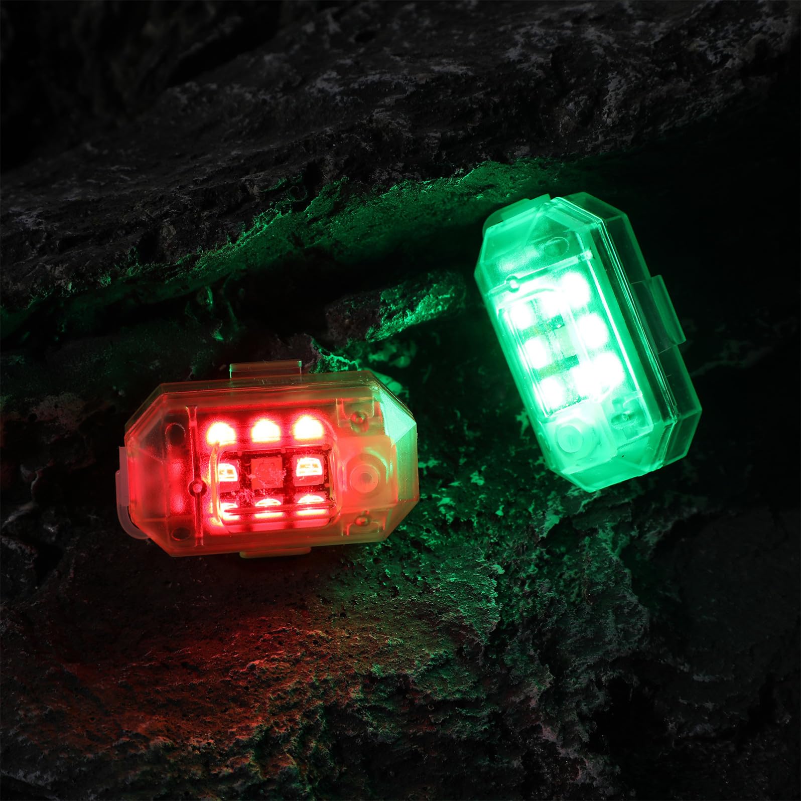 YARNOW Luce per Bicicletta Notturna ad Alta Luminosità Telecomando | Batteria 350mah, Abs ed Elettronica, Uso Esterno e Attività All’aperto
