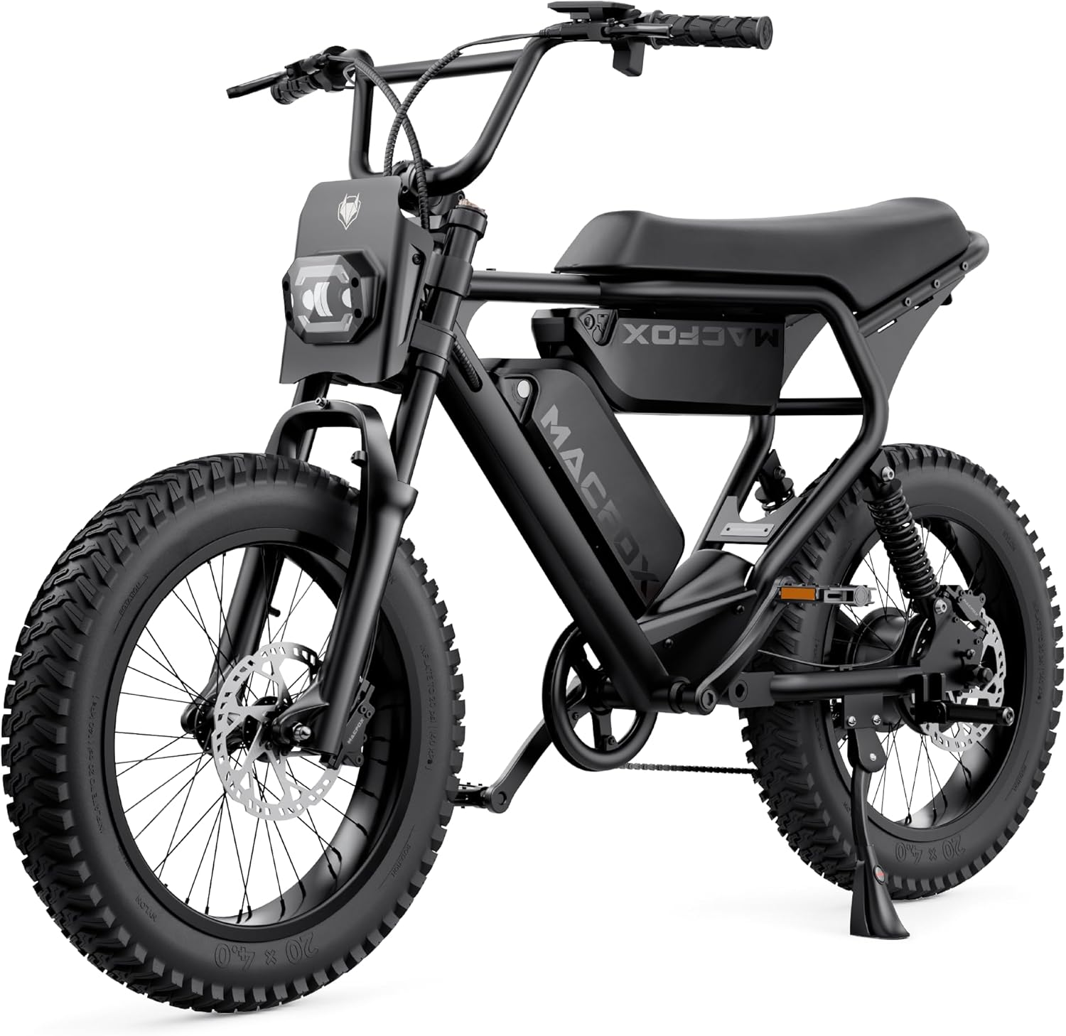 MACFOX Upgrade X2 Electric Bike for Adults, 1000W EBike with Hydraulic Brakes, 48V 20Ah Removable Battery 45 Mile Range, Hydraulic Brake E Bikesr, 20" Fat Tire Electric Bike (UL2849 & Class-2)