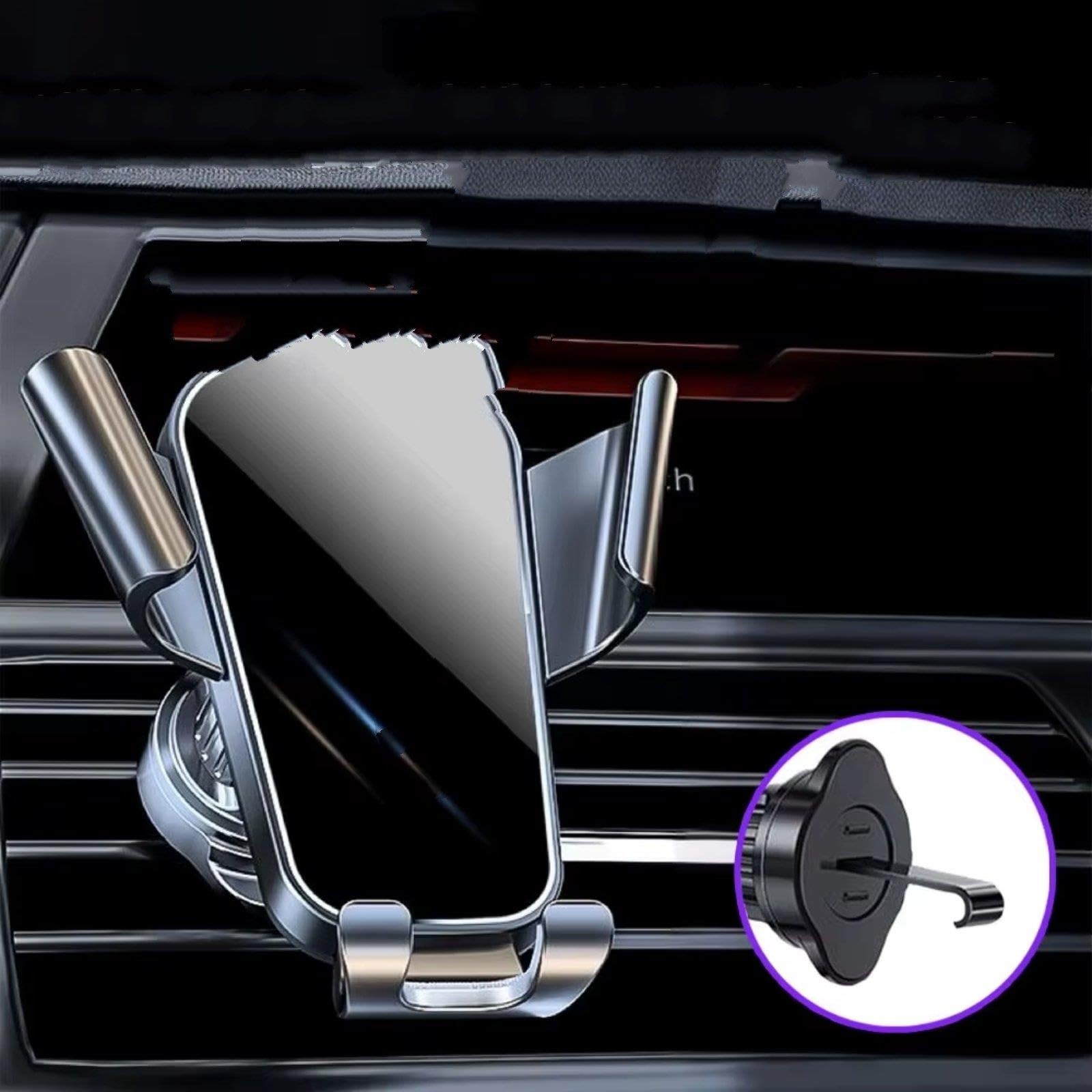 Support Téléphone Voiture Clip Ventilation Voiture