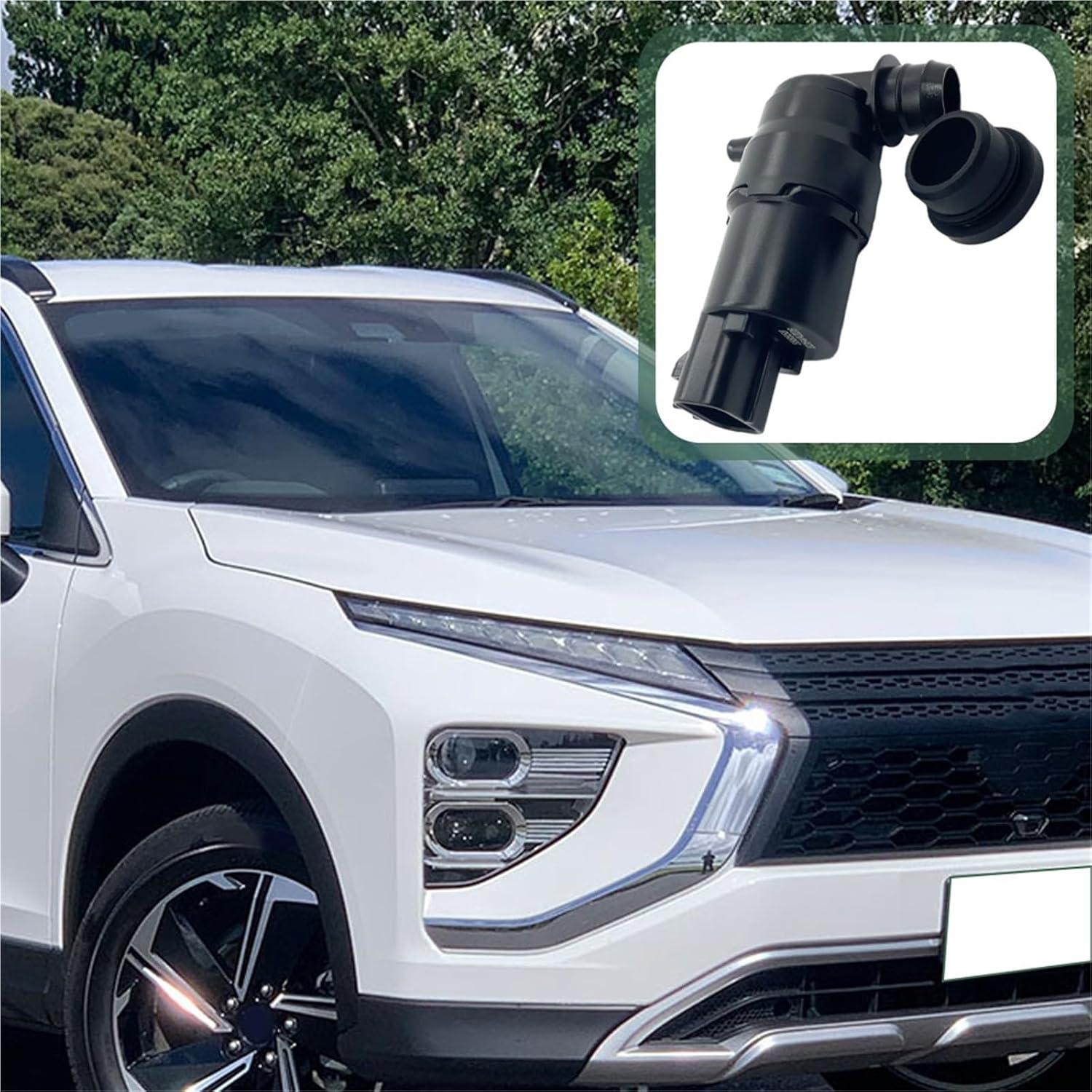 ウォッシャーポンプ 三菱 エクリプスクロス パジェロ モンテロ スポーツ アウトランダー 8264A228 に適合 車用ヘッドライト