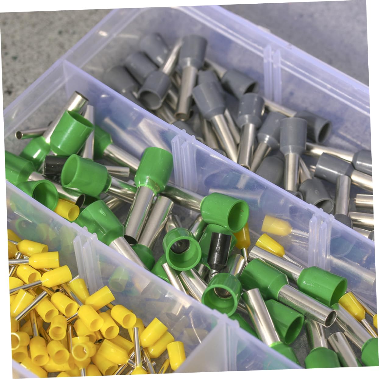 Healvian 3sets Crimper Kit Sortiment Terminal Set Marine Auto Isolierte Terminals Dichtung 400 Stücke * 3
