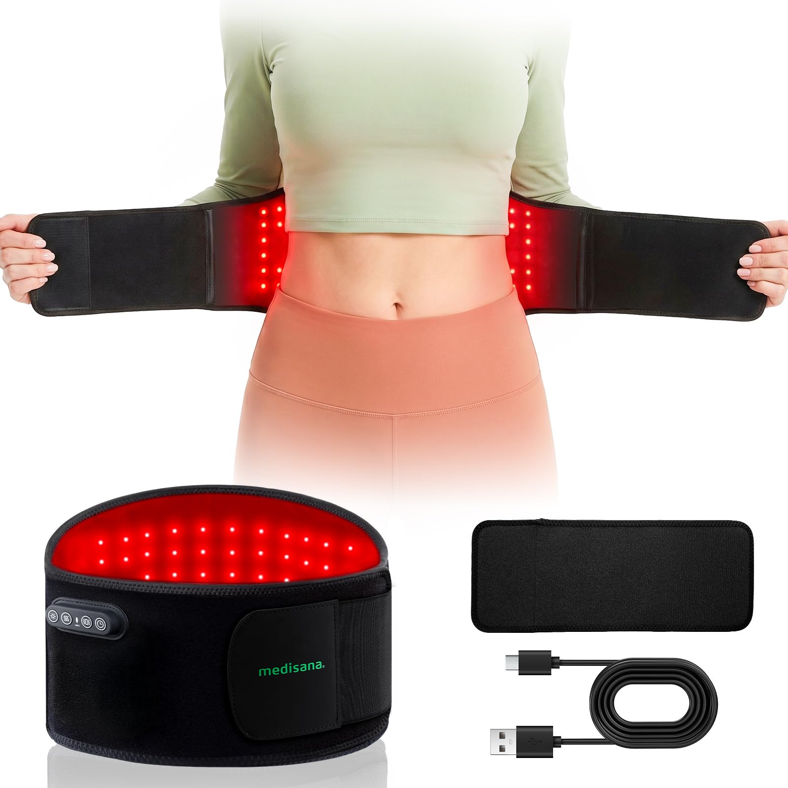 Photo 1 of Medisana Red Light Therapy Belt