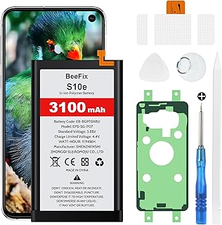 Batería para Samsung Galaxy S10E SM-G970F, 3100 mAh, alta capacidad, batería de repuesto para Galaxy S10E (EB-BG970ABU) con herramientas de reparación profesionales