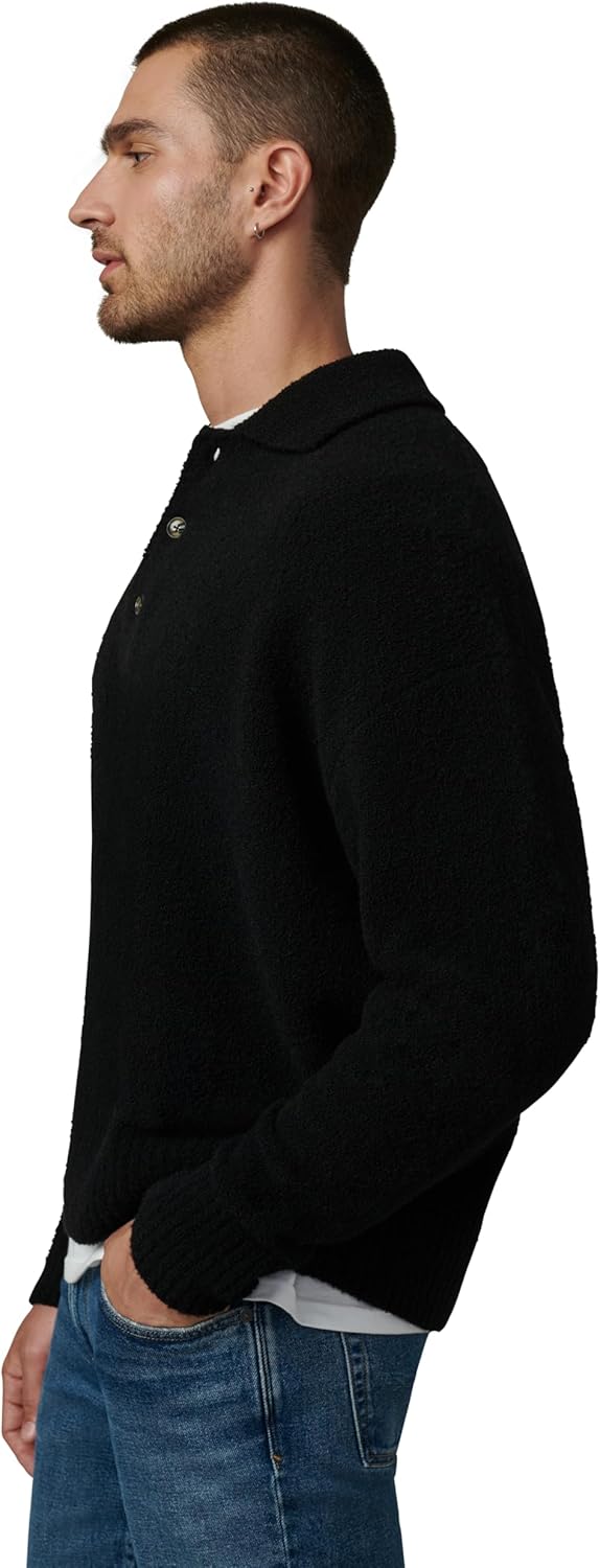 Joe's Jeans Mens Polo Long Sleeve Sweater - Image 2