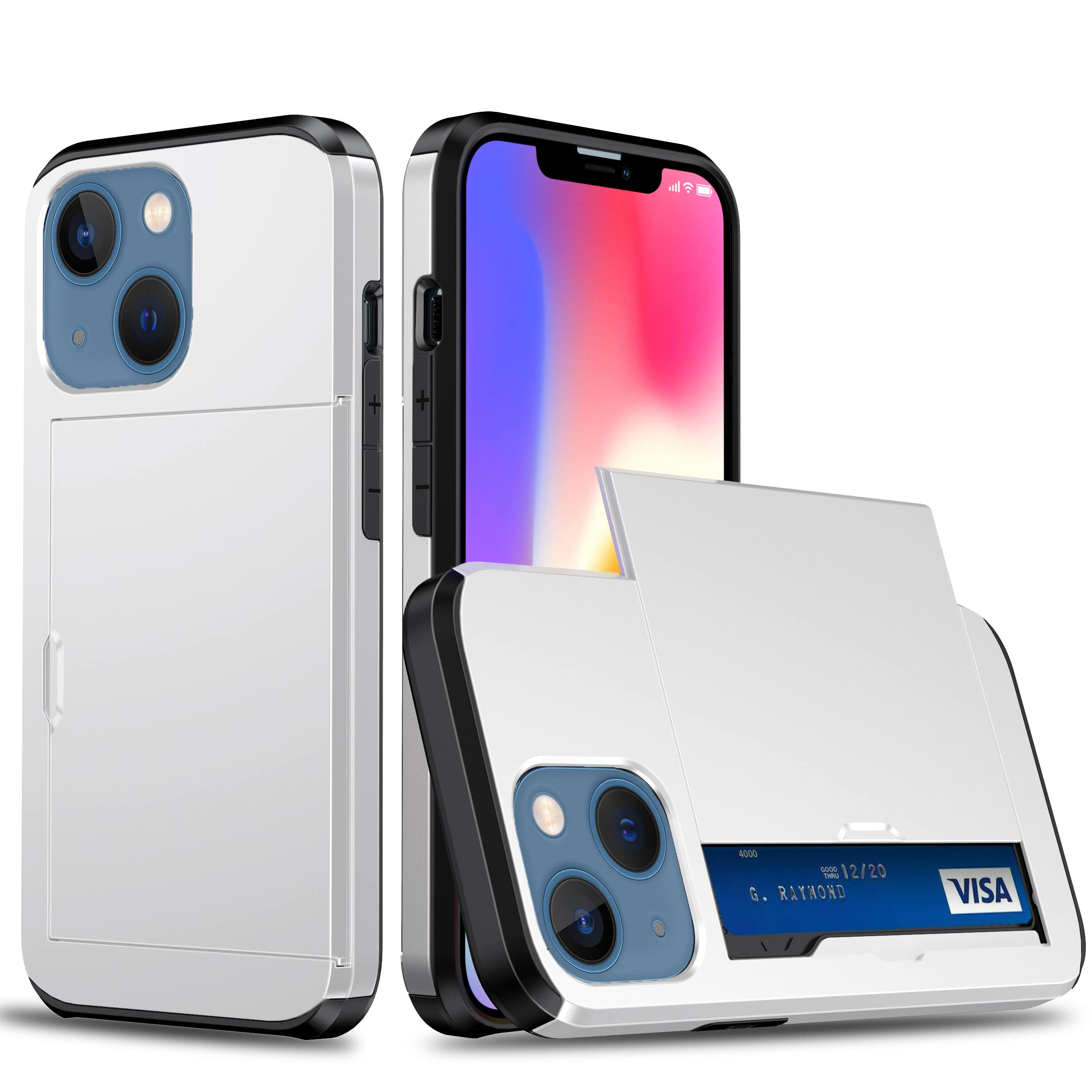 Amazon.co.jp: 【SUMart】iPhone 13 mini 用 ケース カード収納 