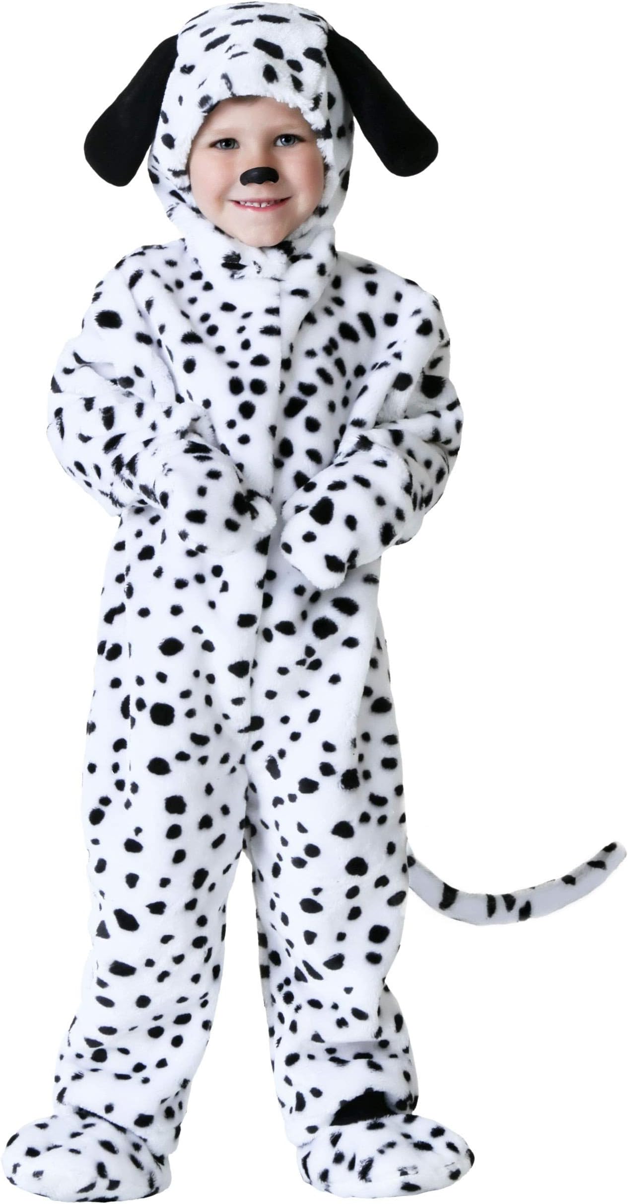 Toddler Dalmatian Costume Spotted Puppy Dog Onesie for Kids
