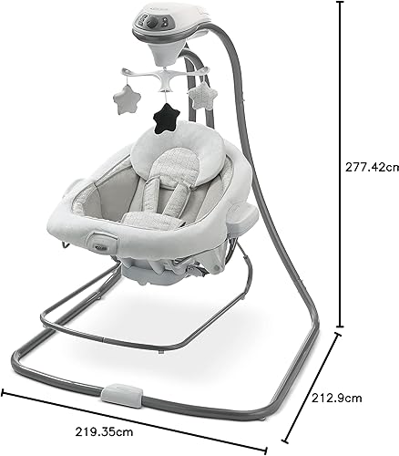 Miniatura 15 de Graco Simple Sway - Columpio oscilante simple Abbington