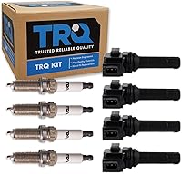 Vista 59 de Kit de Bobina de Encendido y Bujía de TRQ 8 Piezas Bujías de Iridio Compatibles con Toyota Tacoma 2005-2014 4Runner 2010 Tacoma 2015-2021