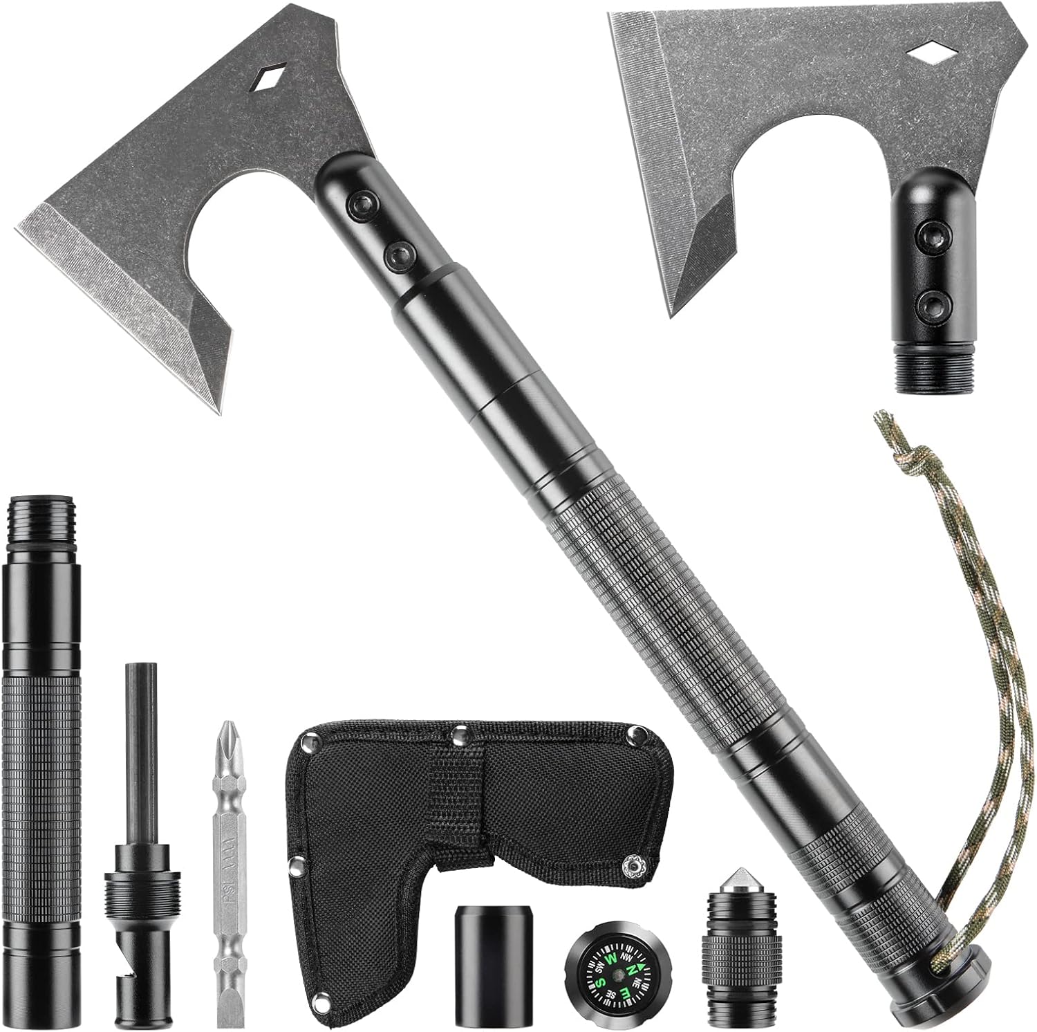 Survival Tactical Camp Axes and Hatchets 4 in 1 Multi
