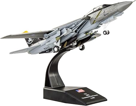 HANGHANG F14 Tomcat Fighter Plane Diecast Military Model Metal Airplane for Collection or Gift