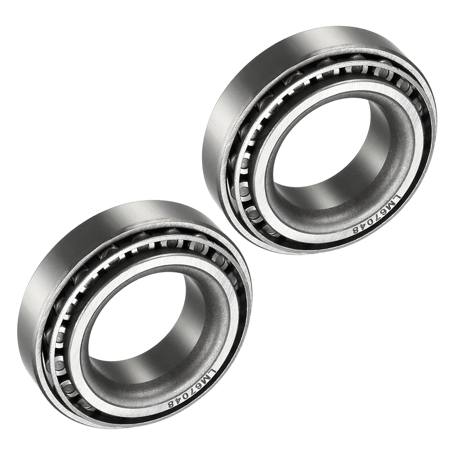 2pcs LM501349/LM501310 Tapered Roller Bearing - [1.625 Inch x 2.891 Inch x 0.77 Inch] Chrome Steel Bearing Cone and Cup Set for Conveyor System Use