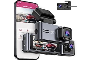 Pruveeo 3 Channel Dash Cam: Ultimate Protection, Peace of Mind