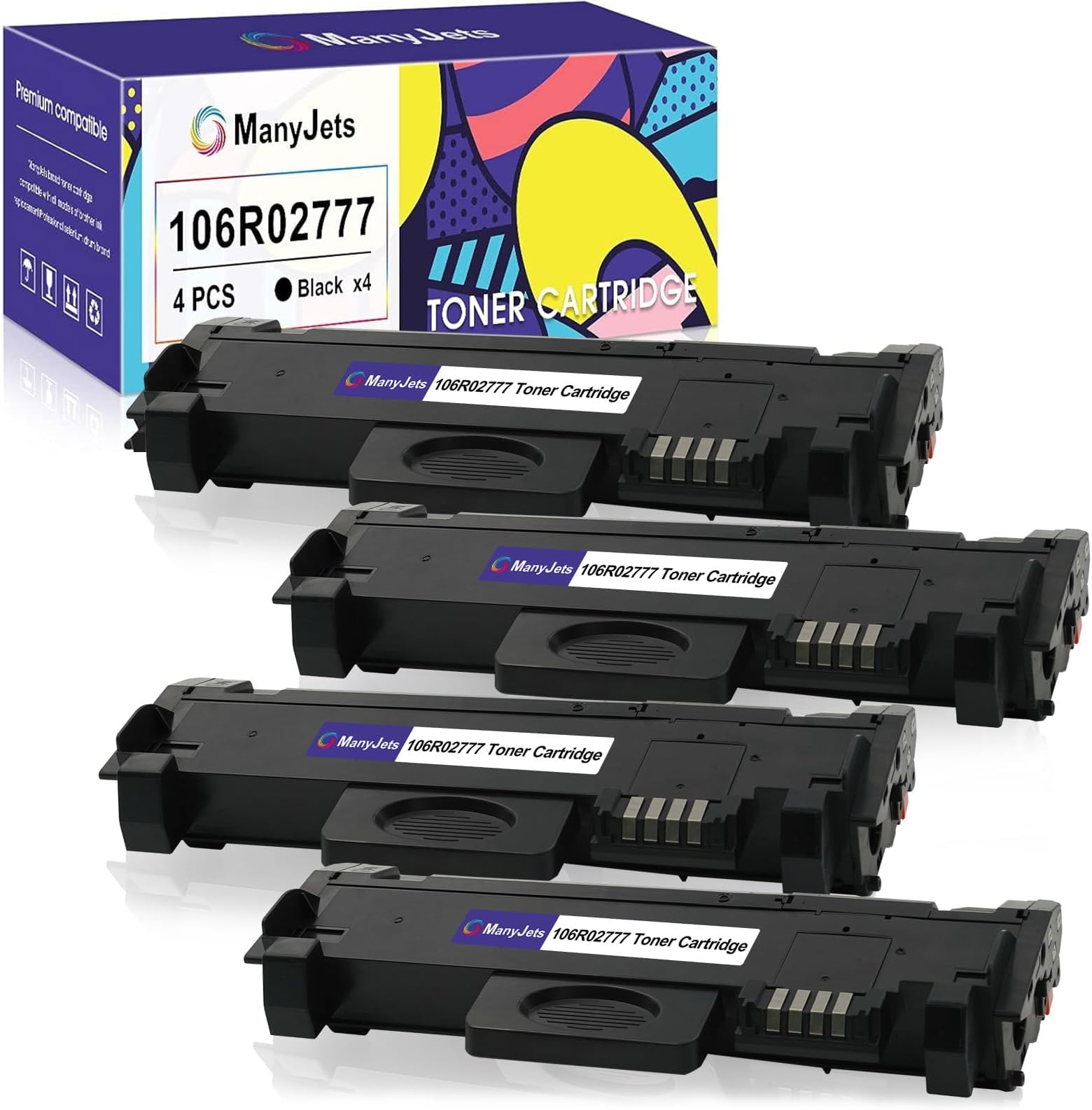 Compatible Drum Unit For Xerox 101R00474 - 2-Pack Replacement For WorkCentre & Phaser Printers