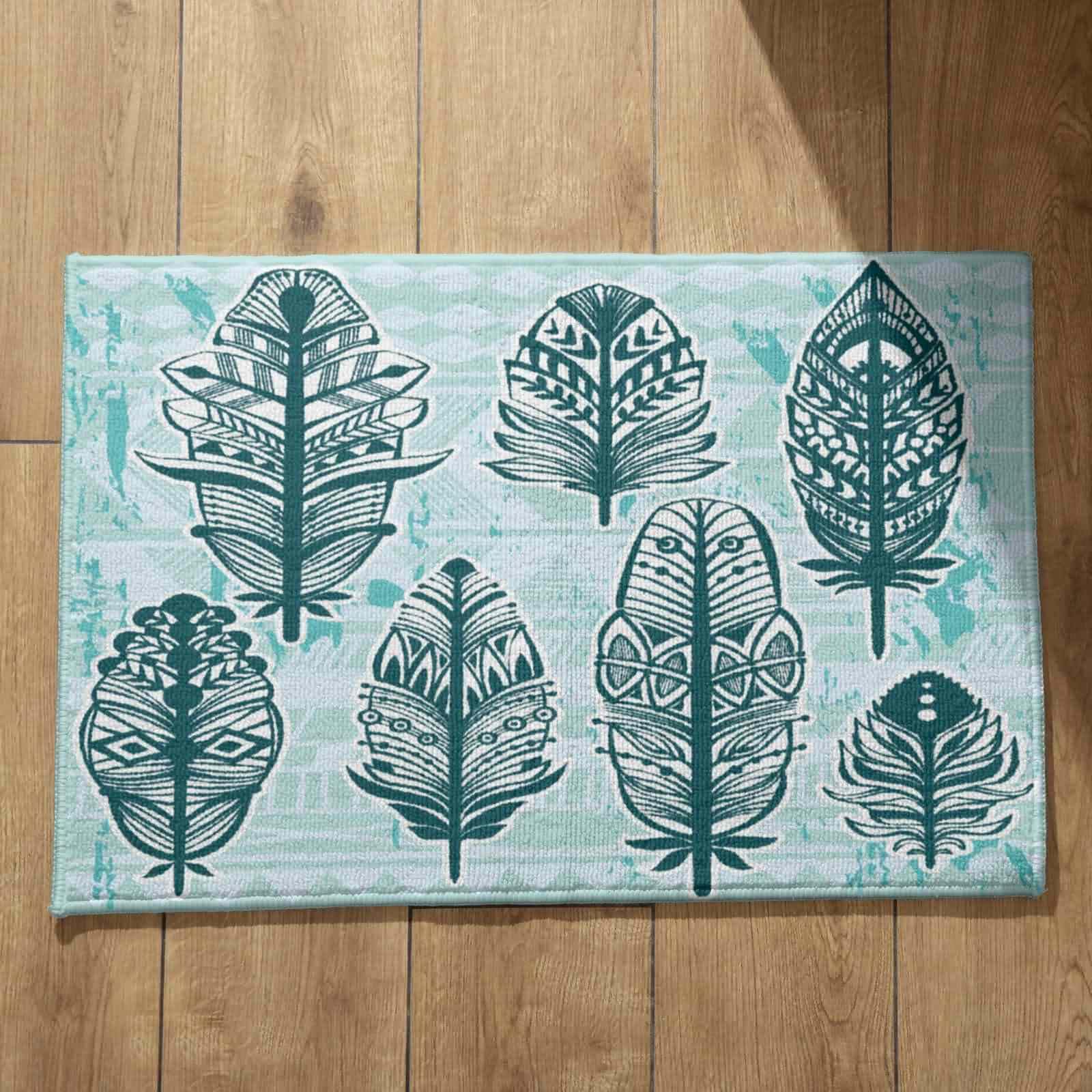 Alfombrilla baño antideslizante para entrada interior decorativa con diseño vintage XXL
