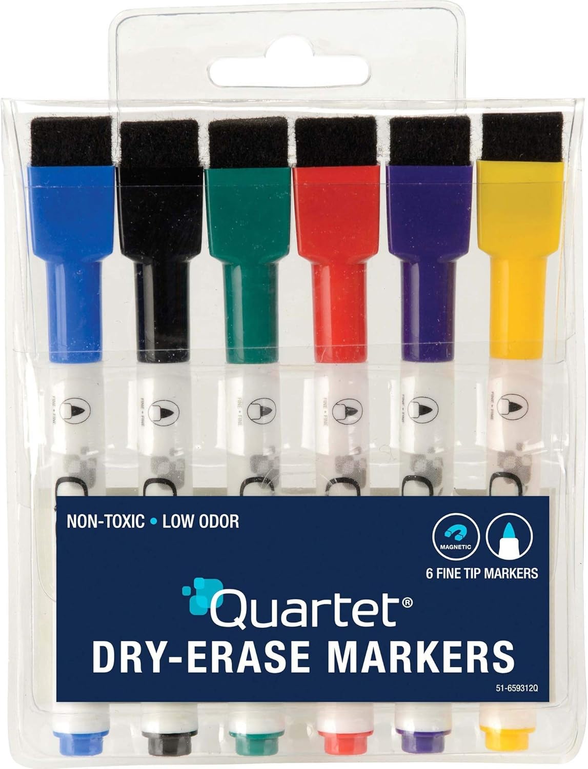 Quartet Dry Erase Markers, Whiteboard Markers, Fine Point
