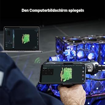 Creality Scan Bridge for Raptor Raptor Pro and Sermoon S1 3D Scanner Wireless Scan Kit for iPhone Android and Screen Mirroring for Windows Mac