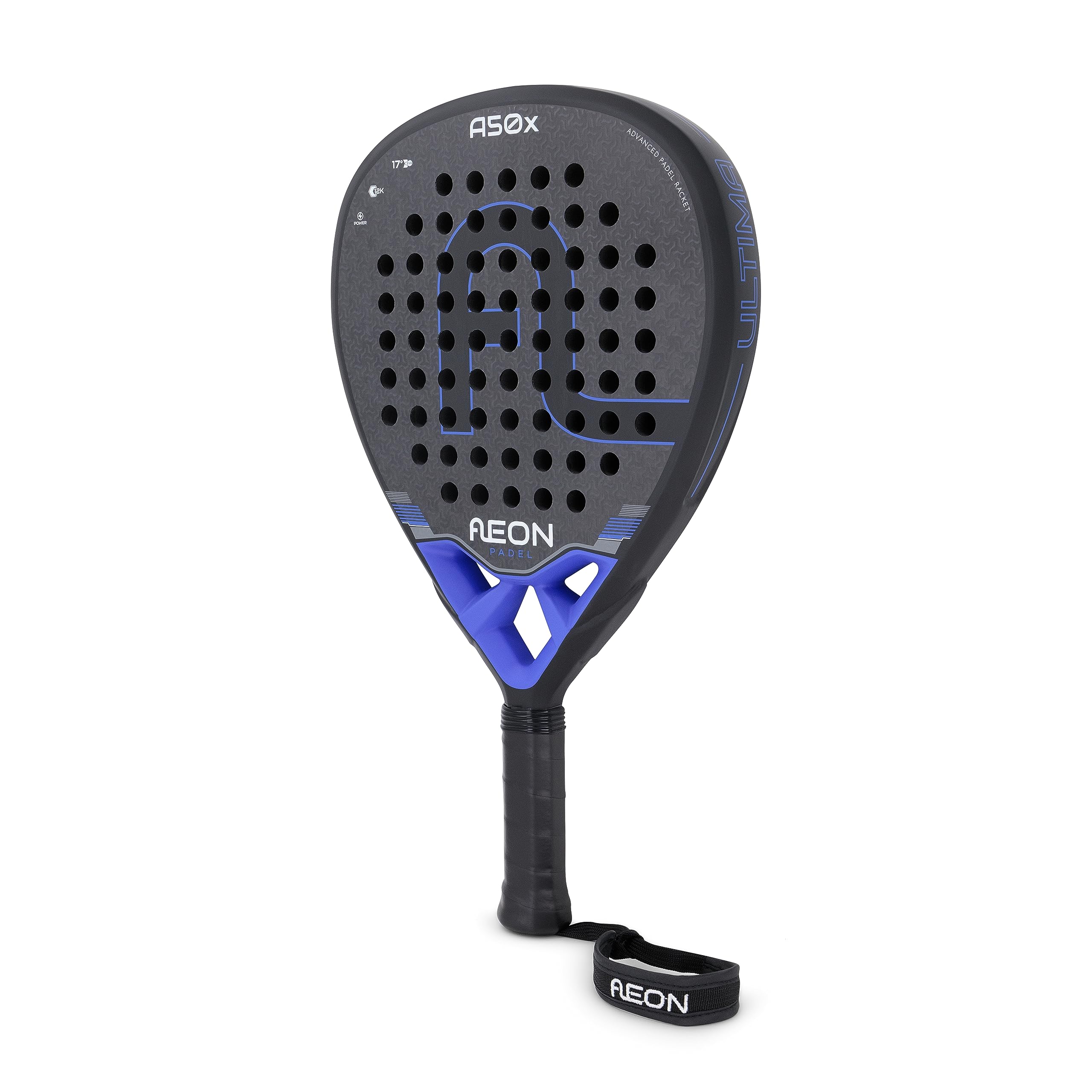 AEON Padel Racket Ultima A50x - Premium 12K Carbon - Power & Precision