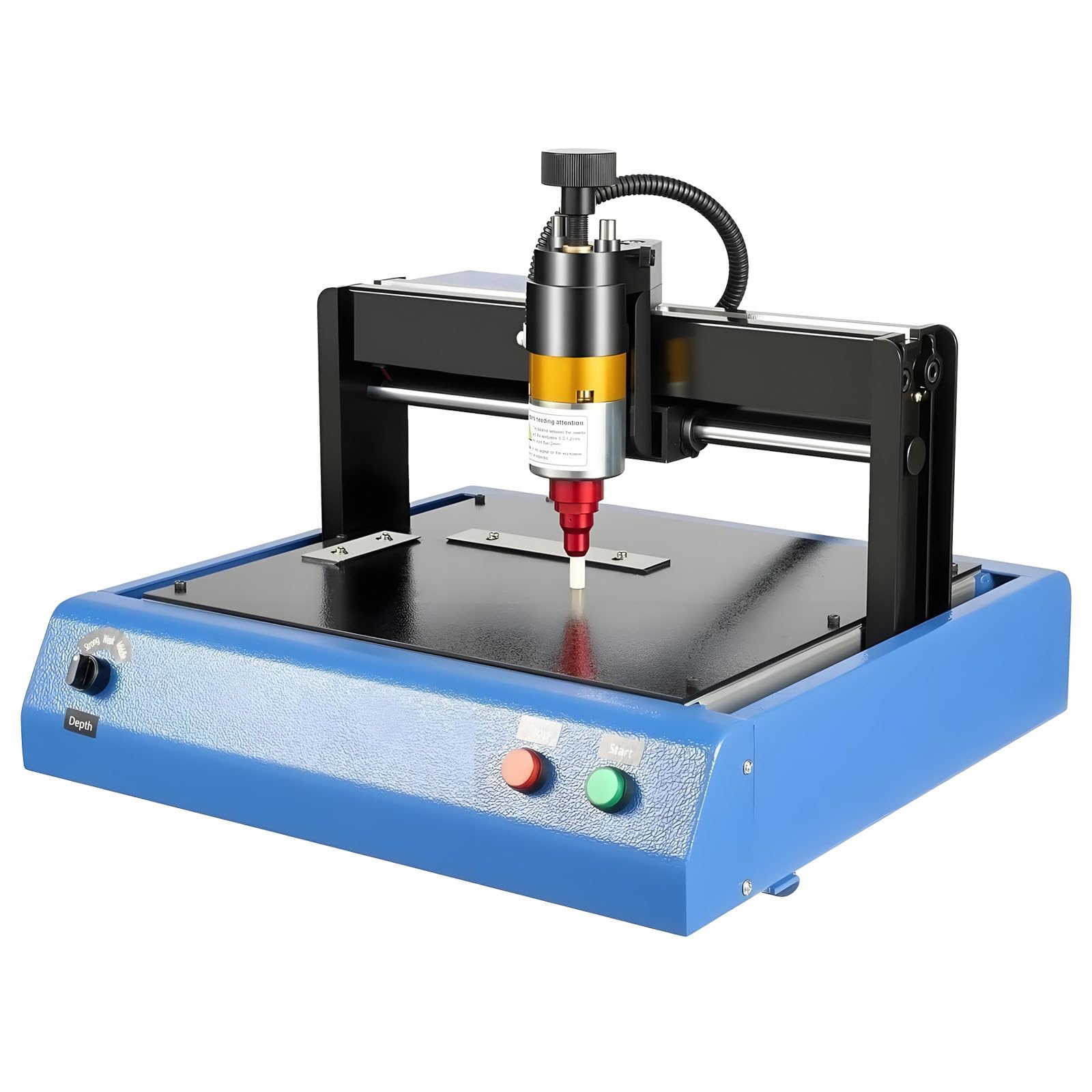 Elektrische Metall-Graviermaschine, Handgravierer für Edelstahl, Aluminium, Eisen, Kupfer, 400 W schnurloses Elektrowerkzeug für Nummernschild, Buchstaben, Namensschild