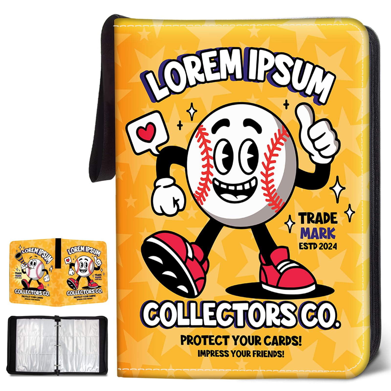 Cadeaux pour collectionneur classeur cartes baseball album rangement 900