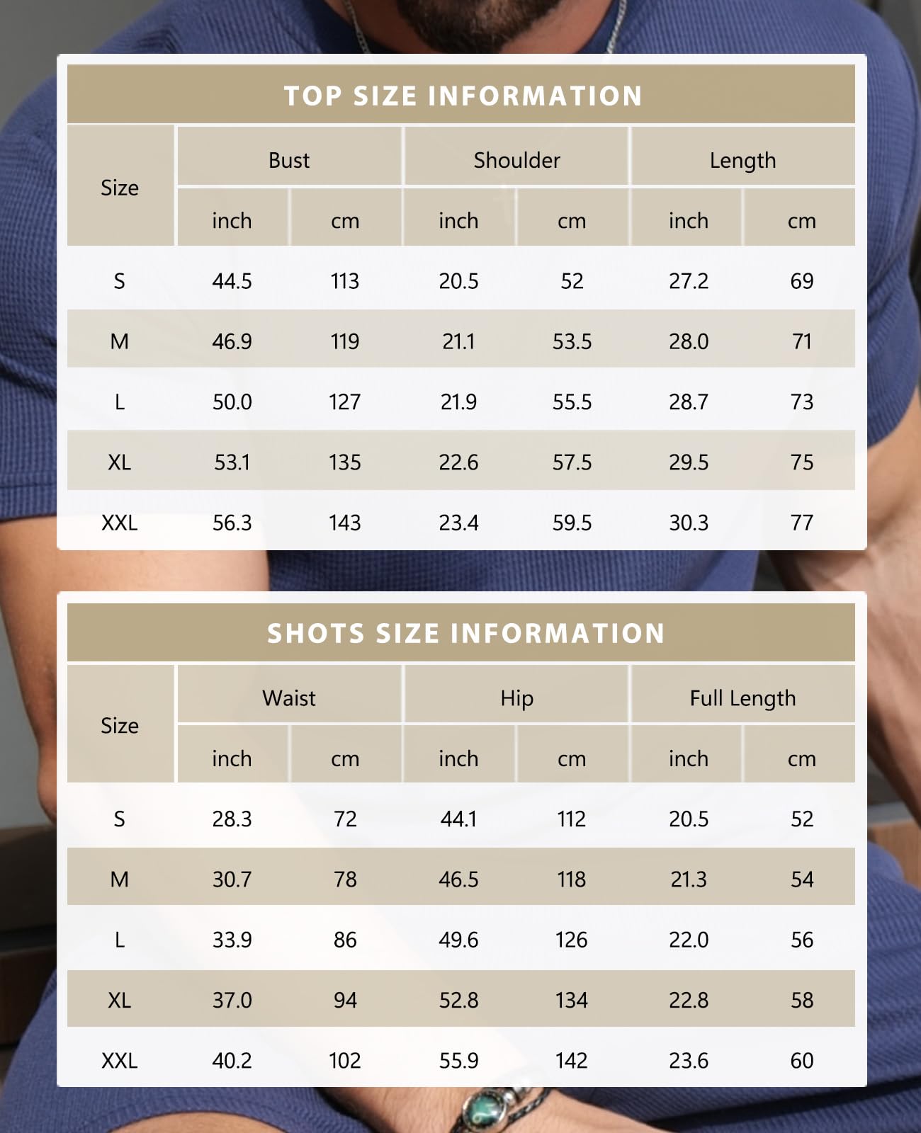 KUYIGO Pantaloncini estivi da uomo e camicia tuta 2 pezzi casual traspirante abito t-shirt allentato