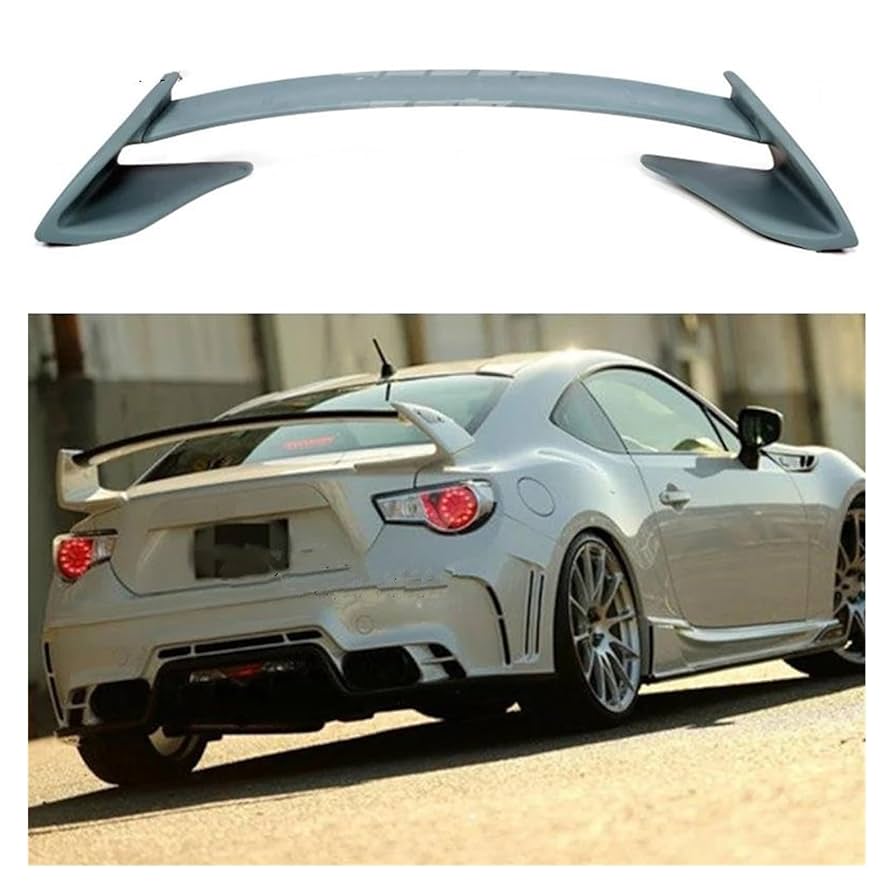 86 brz TRDリアスポイラー　黒 トヨタ 86 ZN6 スバル BRZ ZC6 光沢ブラック リアスポイラー
