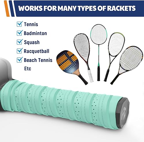 Miniatura 6 de JAYA 2 Pack Extra-Length Pickleball Paddle Grip Tape, Pickleball Overgrip Wrap, Replacement Grip Wrap for Pickleball Rackets - Easy Installation and