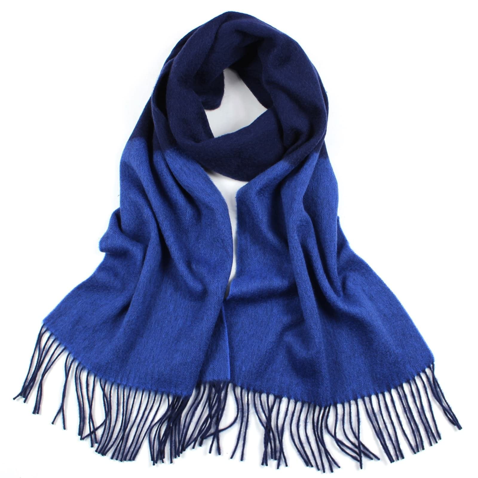 Bufanda de cachemira para mujer, elegante borlas con rayas largas, para invierno, cumpleaños, día de San Valentín, regalo de boda