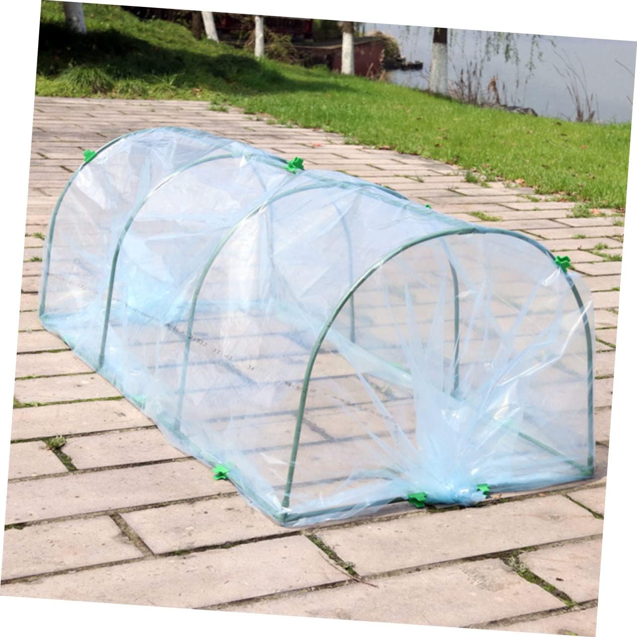 Sosoport Outdoor Greenhouse Support Bracket Plastic Garden Accessory for Greenhouse Plant Cover