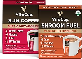 Instant Slim Coffee 10Ct & Shroom Fuel 10ct