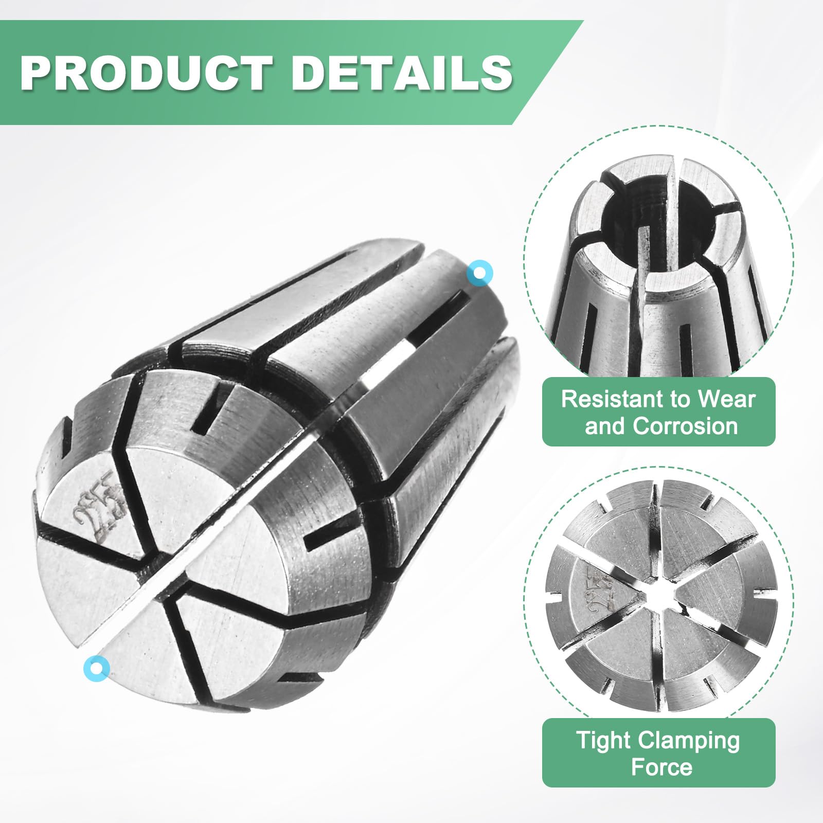 M METERXITY ER16 Spring Collet - Image 2