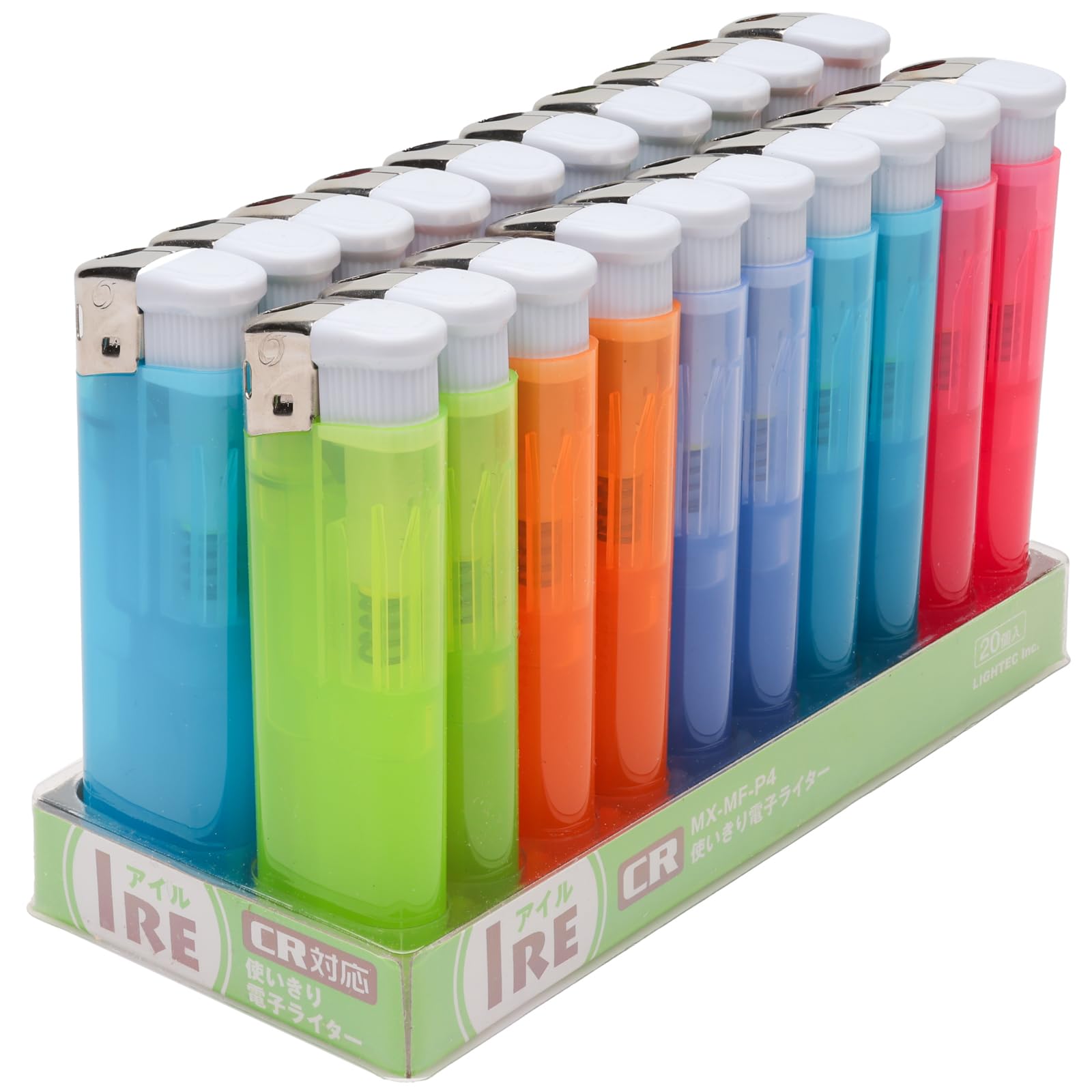 Amazon.co.jp: lightec(ライテック) ライター 使い捨て 20本セット