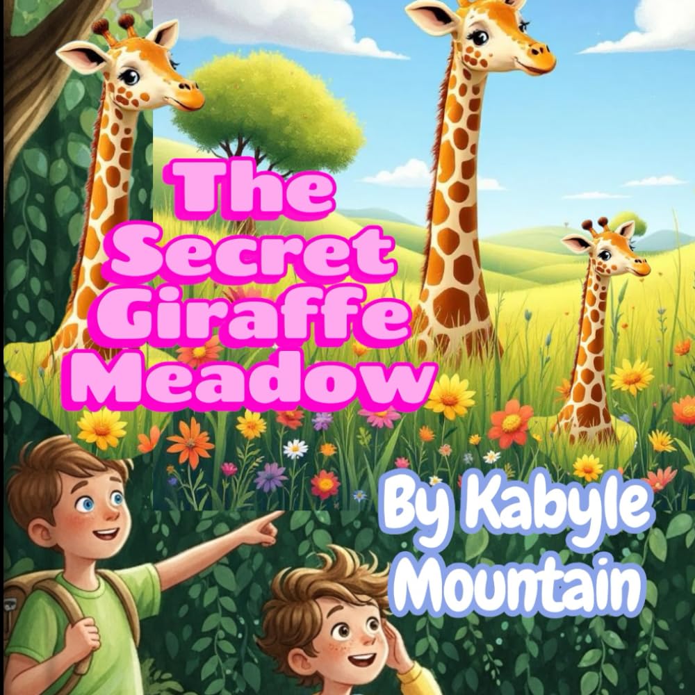 The Secret Giraffe Meadow: A Storybook for a young reader about boys playing with giraffes - Ages 4-9