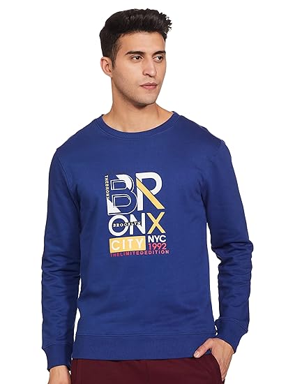 Men Round Neck Full Sleeve Sweatshirt