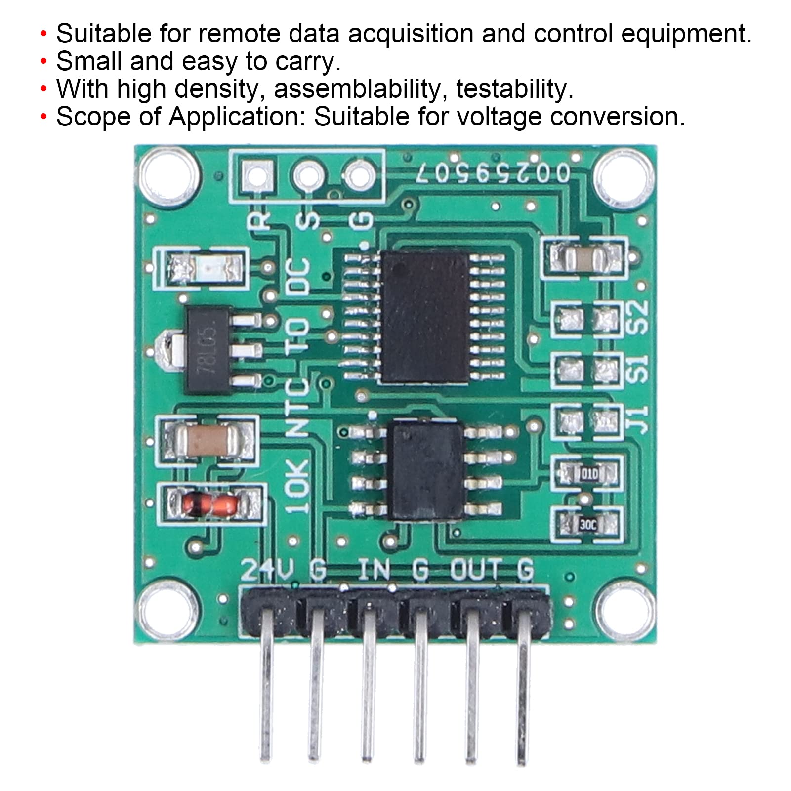 Voltage Converter Module, Linear Conversion Thermistor to Voltage Module, Testing Range -40 to +150?