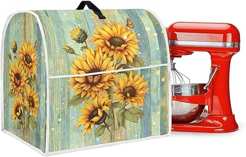 Vista 217 de Funda para batidora de Navidad para Kitchen Aid de 4.5 a 5 cuartos de galón, cubiertas antipolvo para electrodomésticos pequeños de hombre de Un