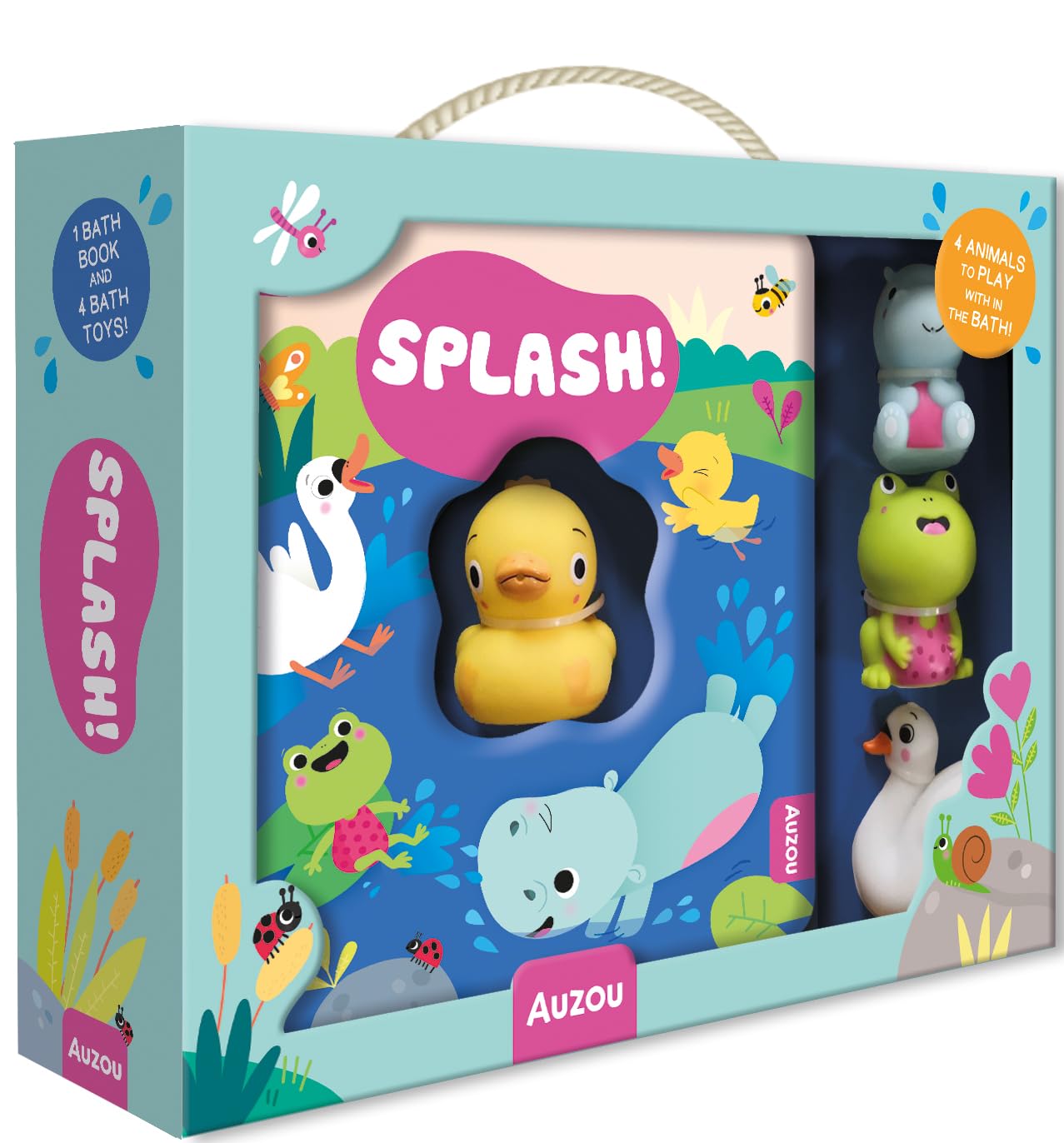 AUZOU Splash! (My First Bath Book and Toy)
