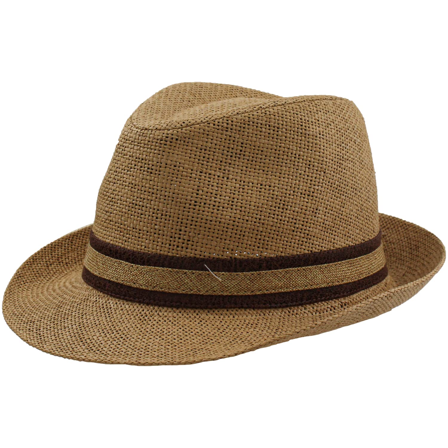 Carnavalife Sombrero Paja Hombre Mujer Fedora Borsalino Trilby Gorra Panamá Verano Playa ala Corta Moda Unisex