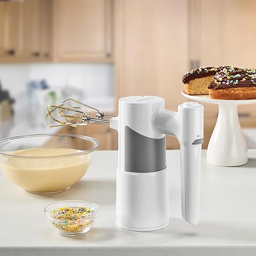 Miniatura 2 de Cuisinart Batidora de mano de 5 velocidades, HM-150, color blanco