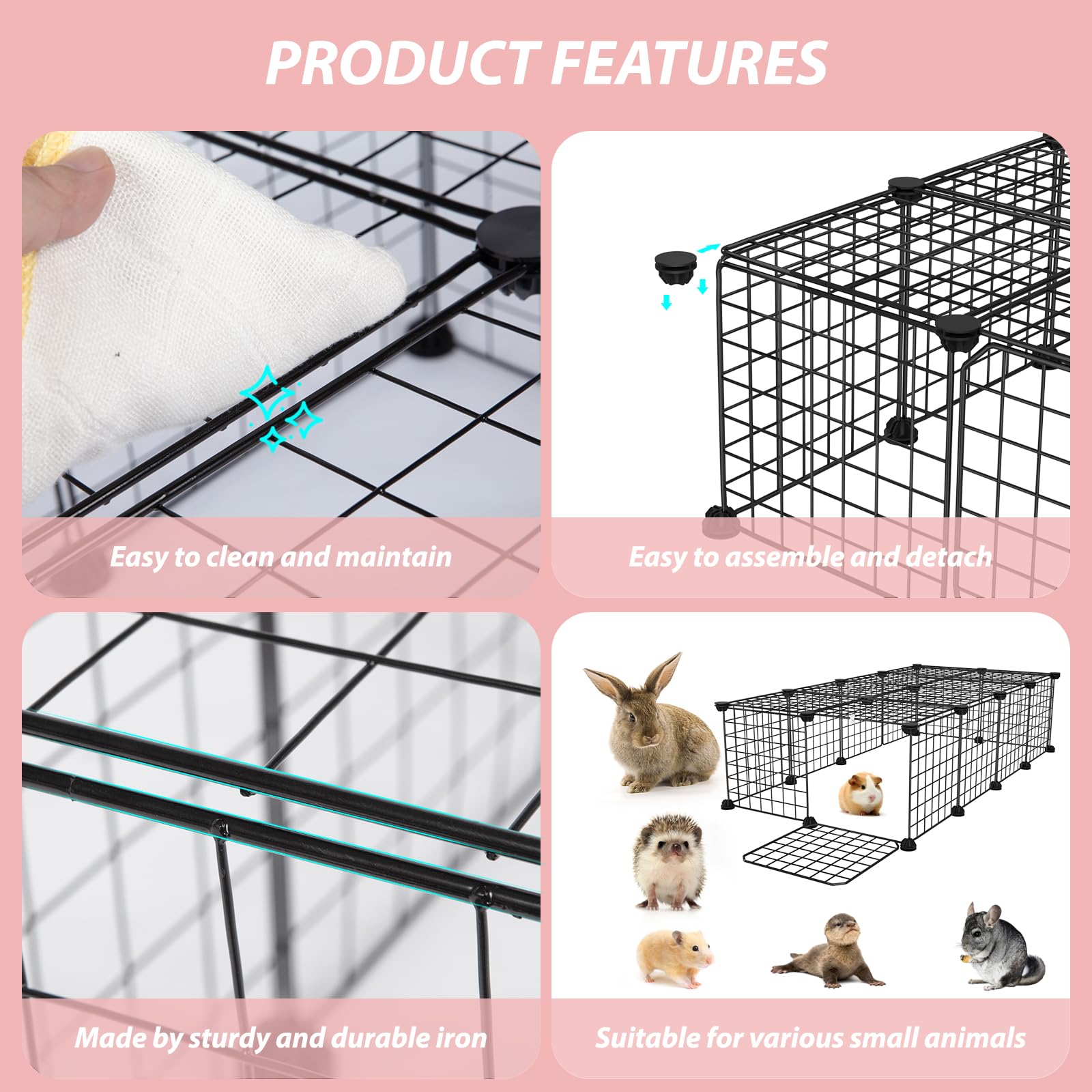 Guinea Pig Cages - Expandable Playpens -5