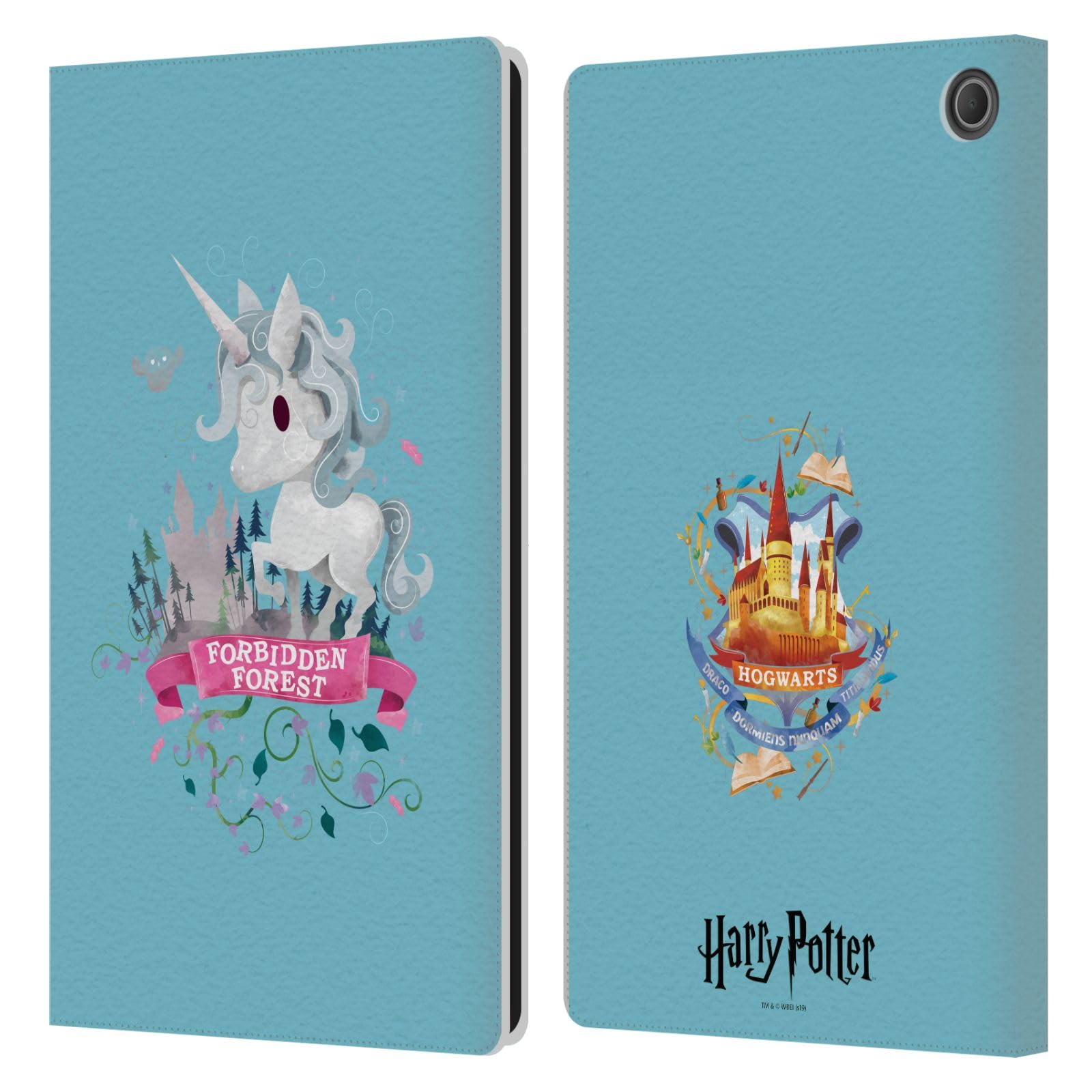 Harry Potter Licorne Deathly Hallows II Coque Portefeuille Tablette Amazon Fire Max 11
