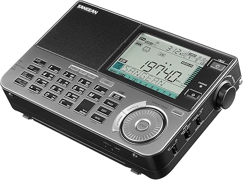 美品SANGEAN　ATS-909XJ2 マルチバンドラジオ グラファイト ATS-909X2J [ワイドFM対応 /AM