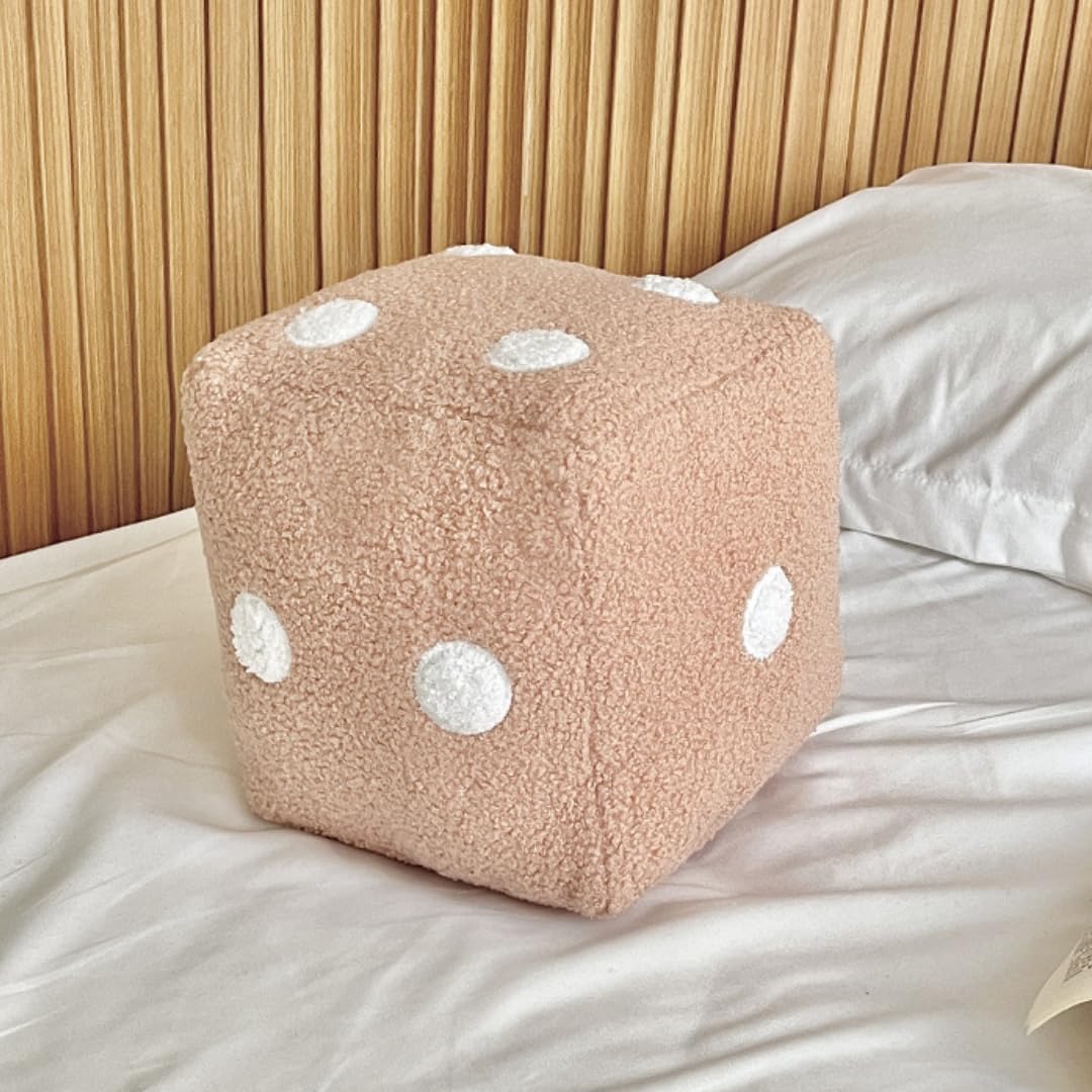 Dice Pillow Dice Plush Toy Soft Plush Decorative Throw Pillow for Gaming Room Decor 7 9 7 9
