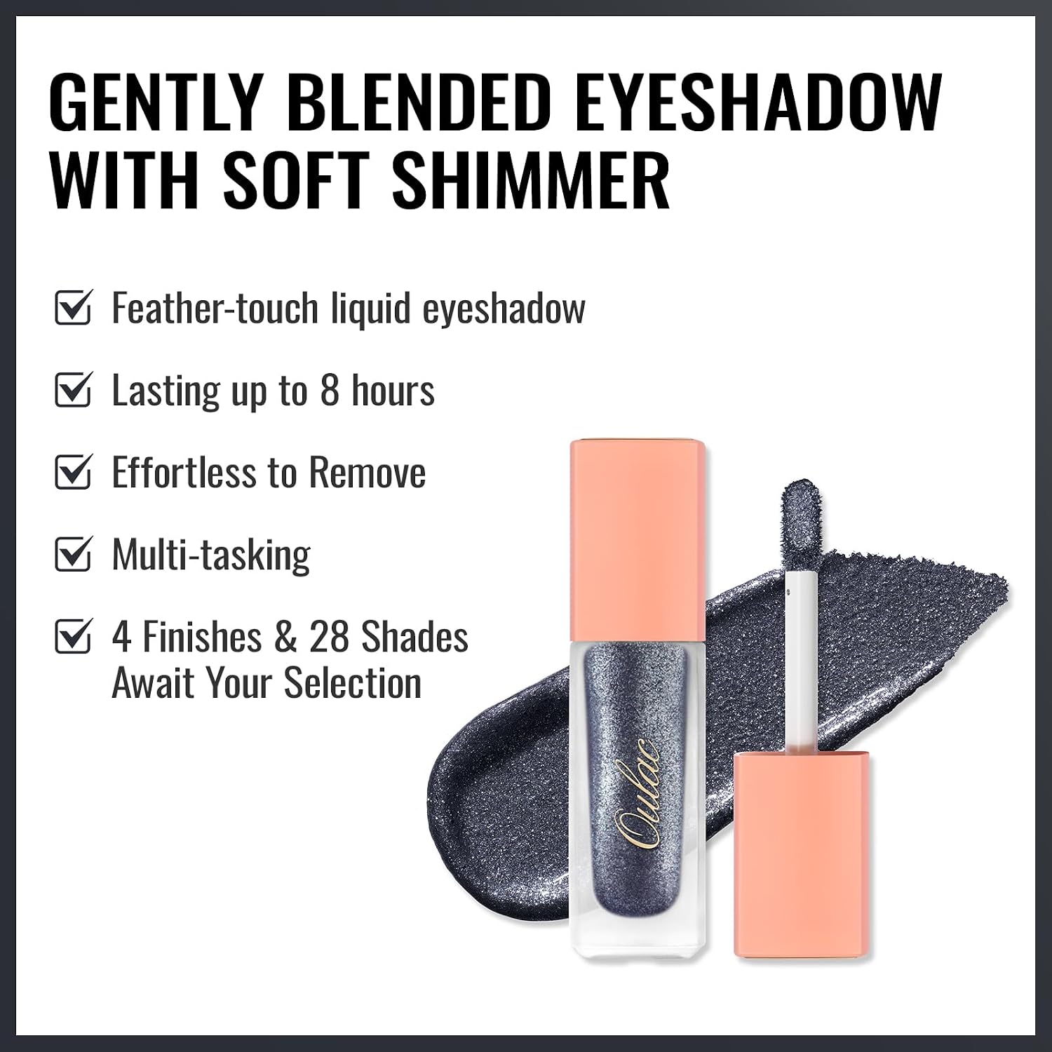 Oulac Brilliant Liquid Eyeshadow Shimmer (Light Year (12)) image 3