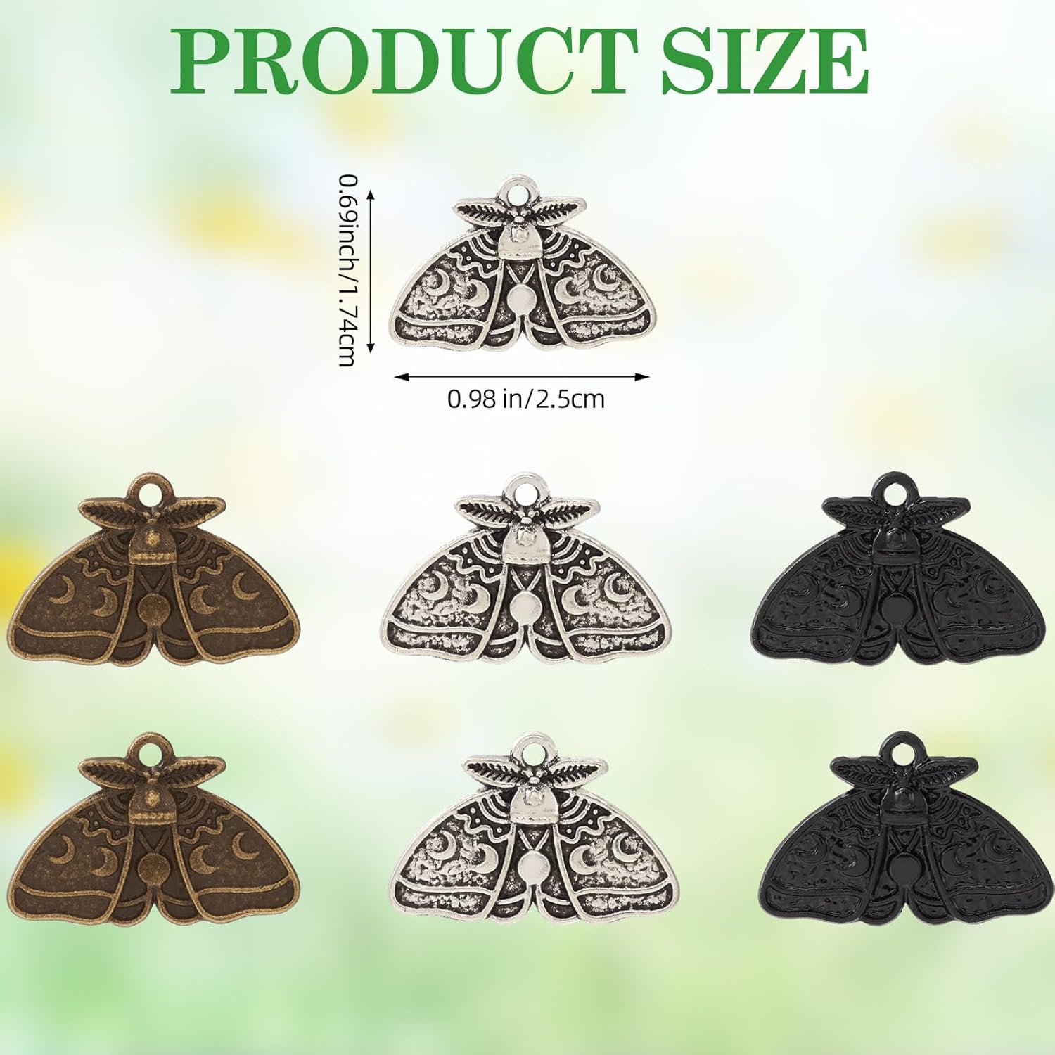 Diamond Shaped Charms Bulk Hollow Vintage Alloy Pendants Charms for Jewelry Making Necklace Bracelet Craft DIY - Image 2