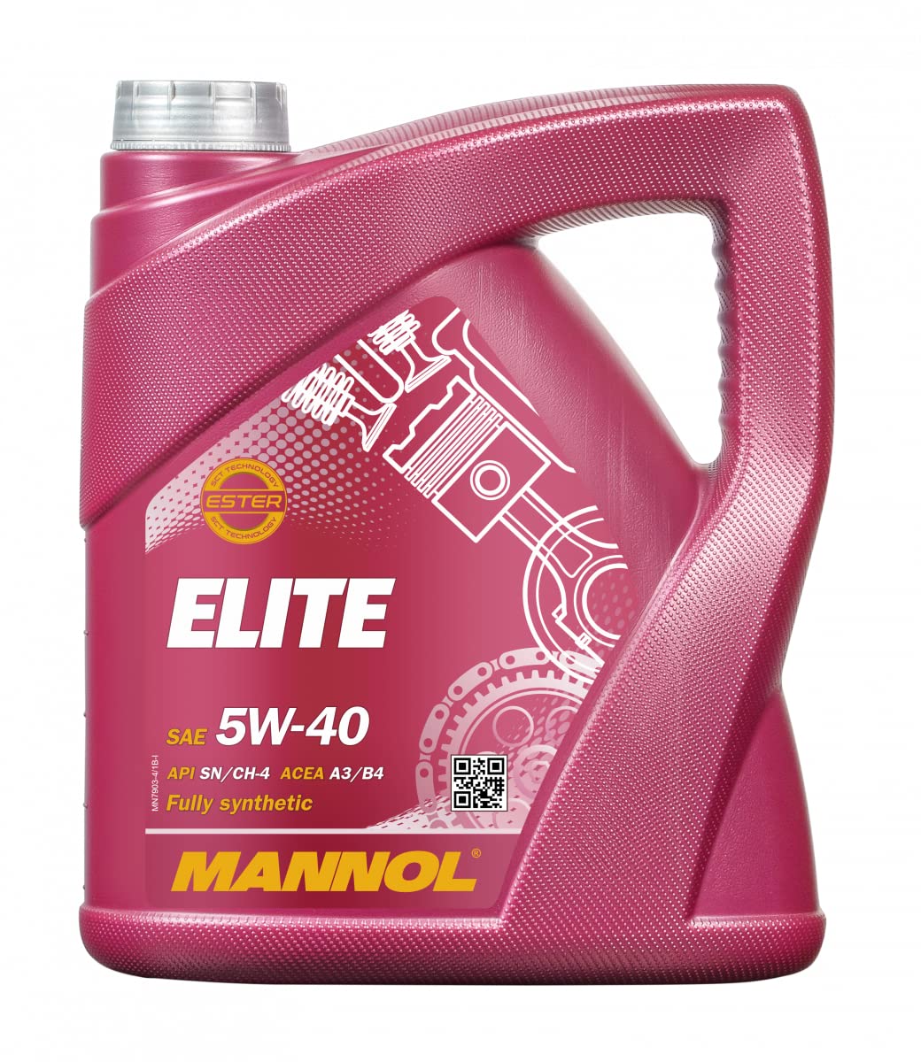 Mannol Elite 5W-40 Huile moteur Doctor + Motor Flush 5 l