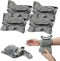 Vista 6 de Vendaje de emergencia israelí de 6 pulgadas, vendaje de compresión médica sellado al vacío, vendaje para heridas traumáticas, kit de primeros